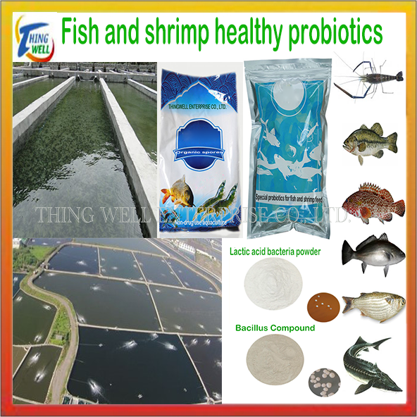 Fish shrimp feed additives, fish and shrimp fry feed, algaecide, water quality improver