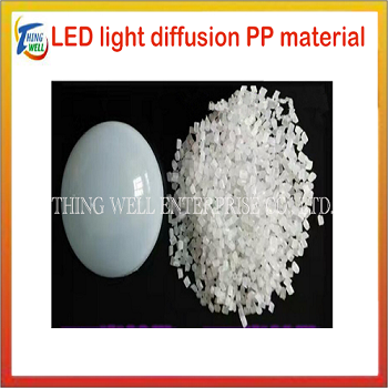 LED lampshade light diffusion PP modified material