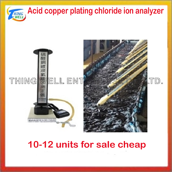 Acid copper plating chloride ion analyzer